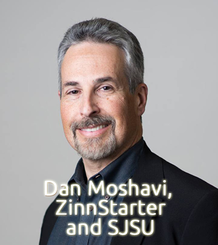 Dan Moshavi and ZinnStarter at SJSU
